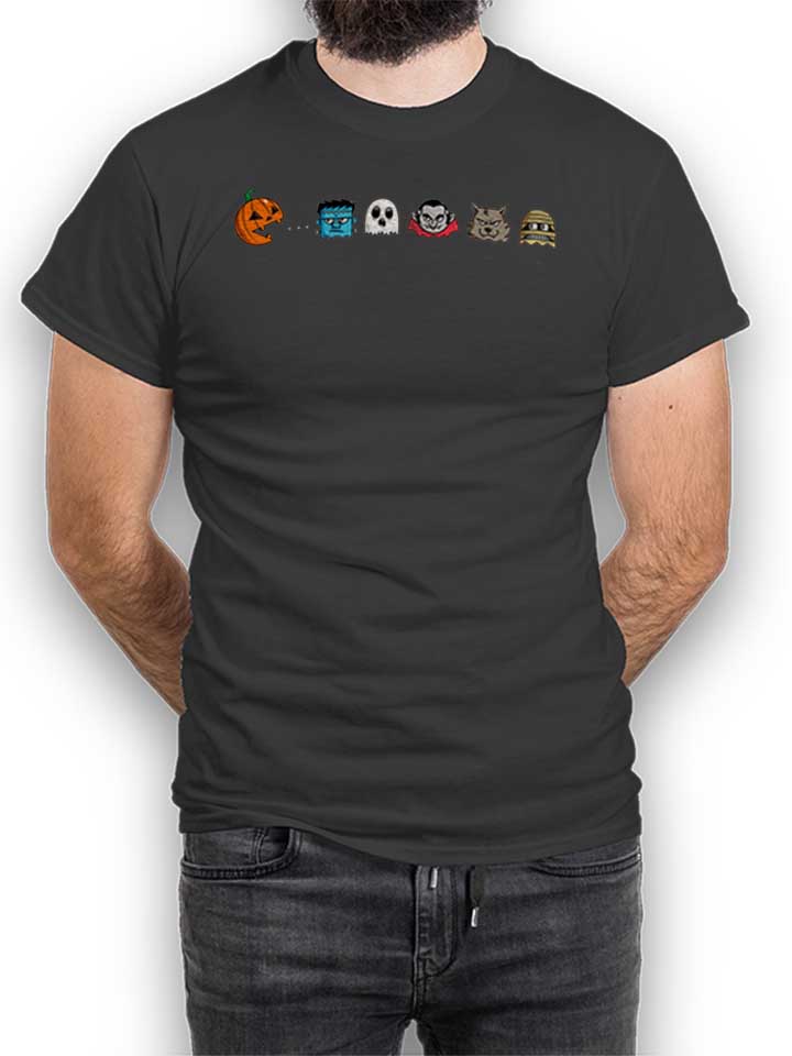 pac-halloween-t-shirt dunkelgrau 1