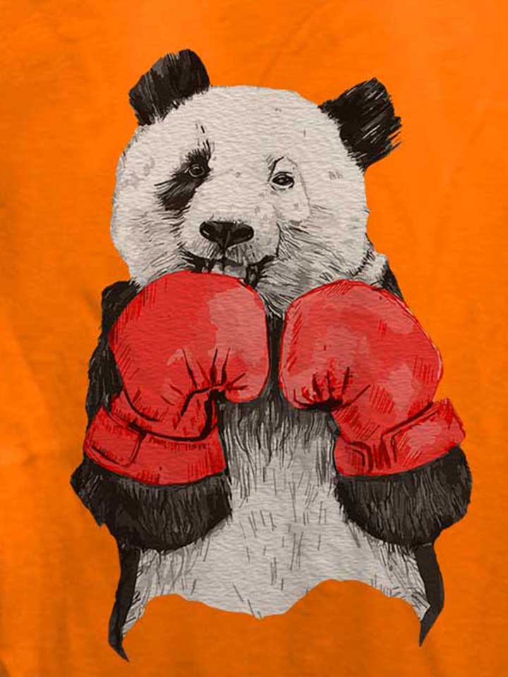 panda-boxer-damen-t-shirt orange 4