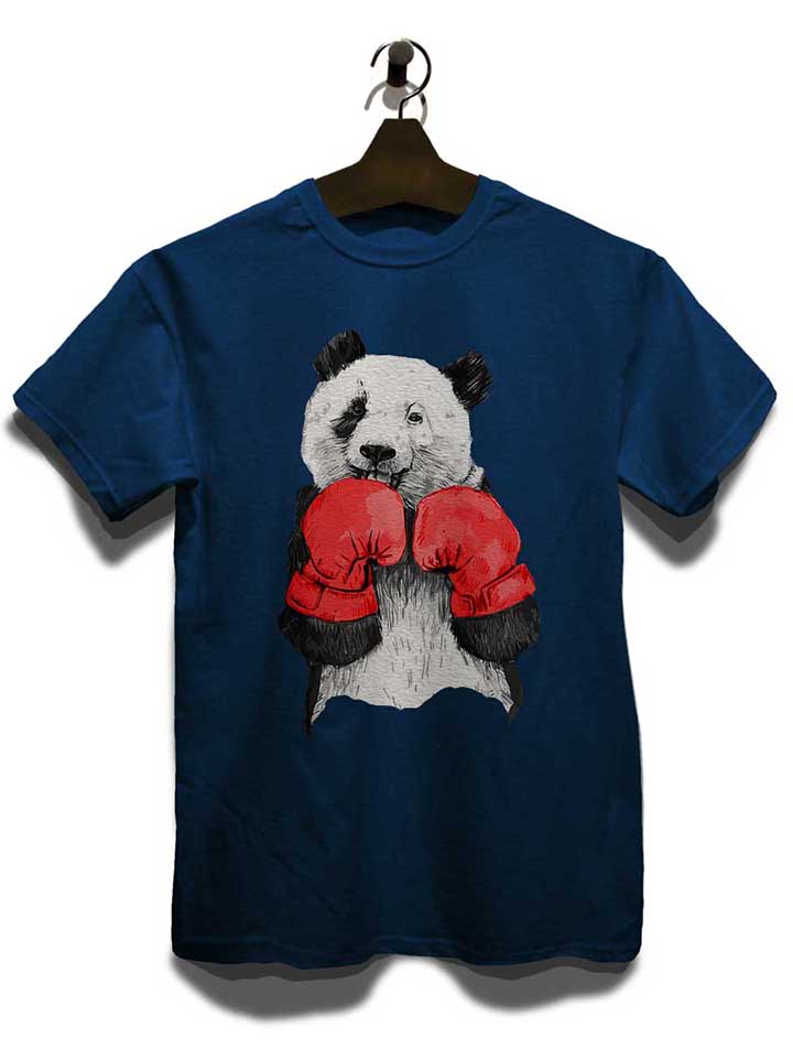 panda-boxer-t-shirt dunkelblau 3