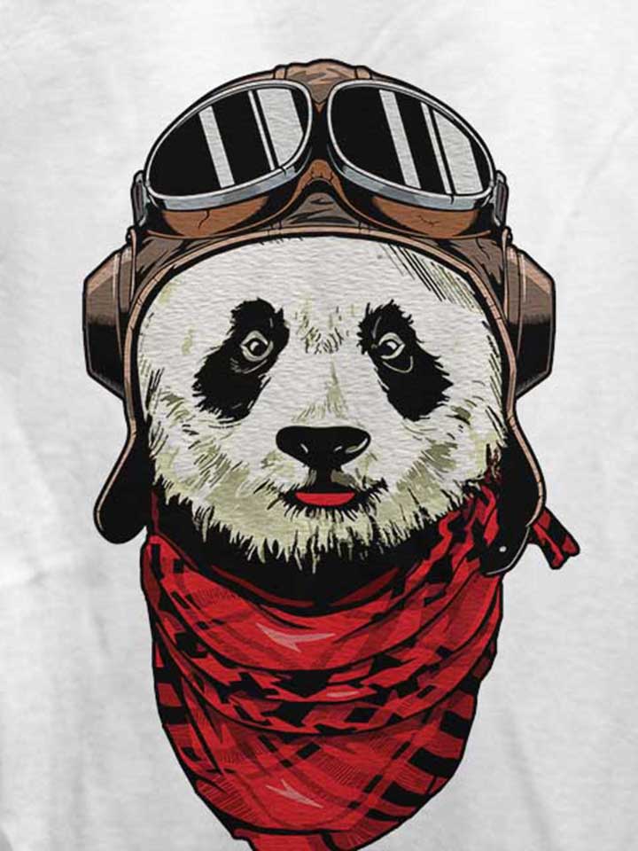 panda-pilot-damen-t-shirt weiss 4