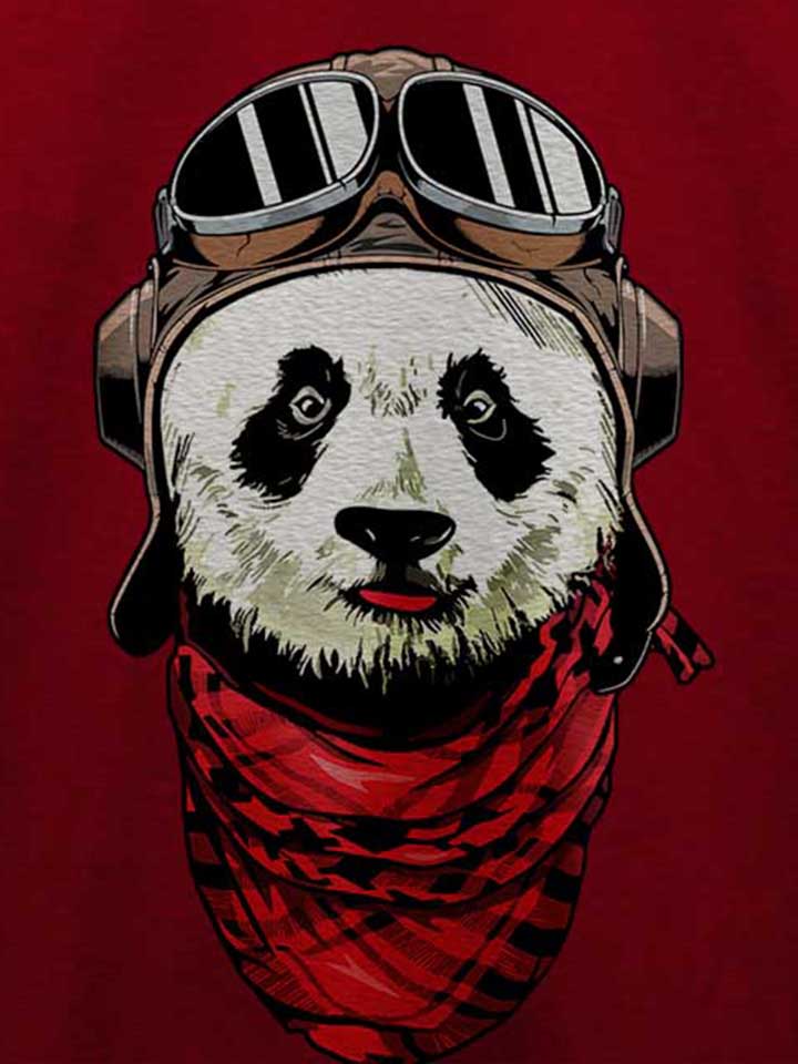 panda-pilot-t-shirt bordeaux 4