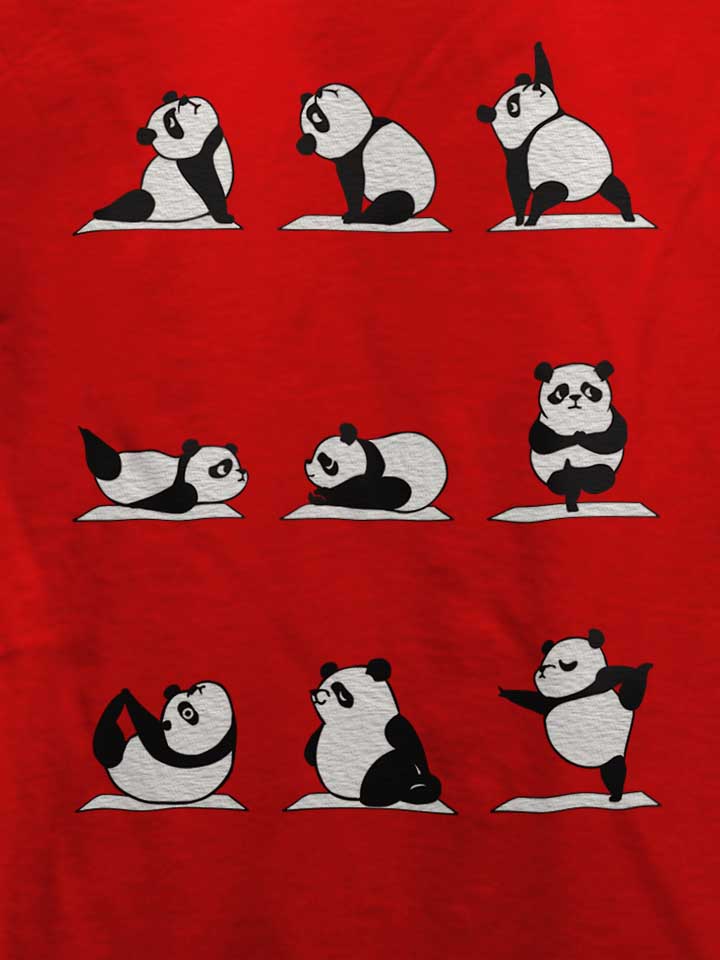 panda-yoga-t-shirt rot 4