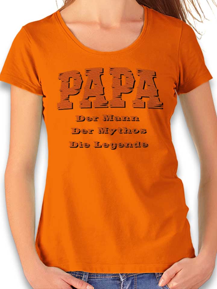 papa-der-mann-damen-t-shirt orange 1