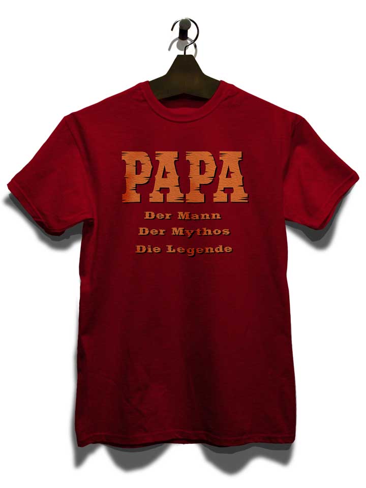 papa-der-mann-t-shirt bordeaux 3