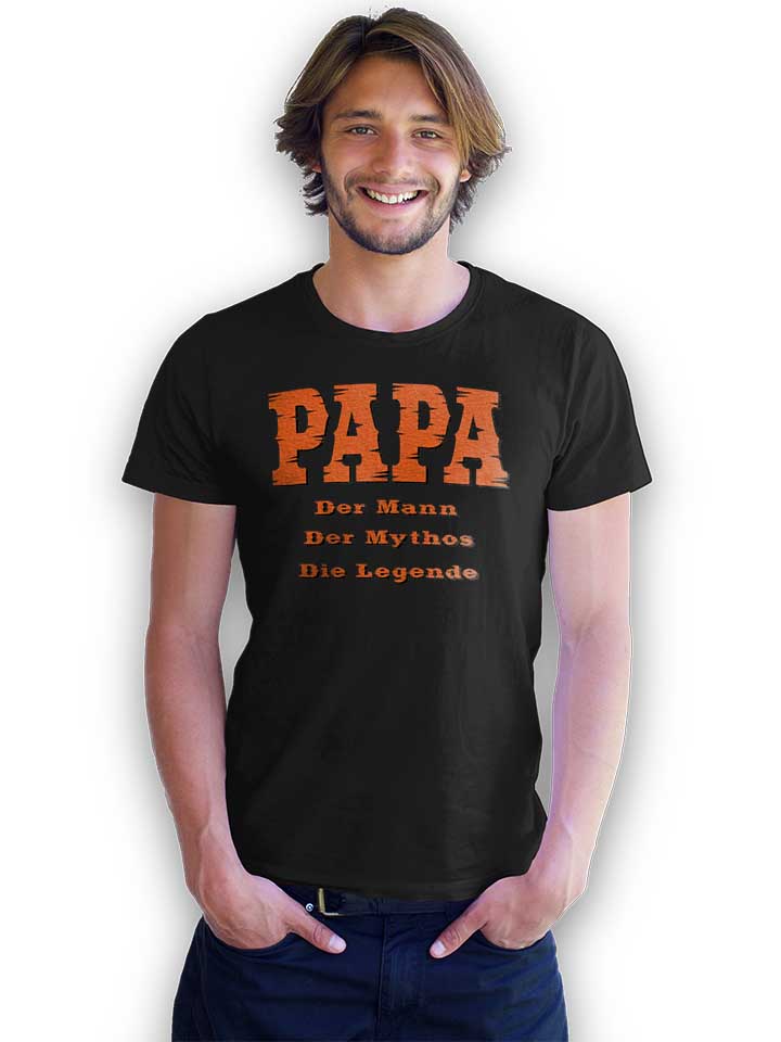 papa-der-mann-t-shirt schwarz 2
