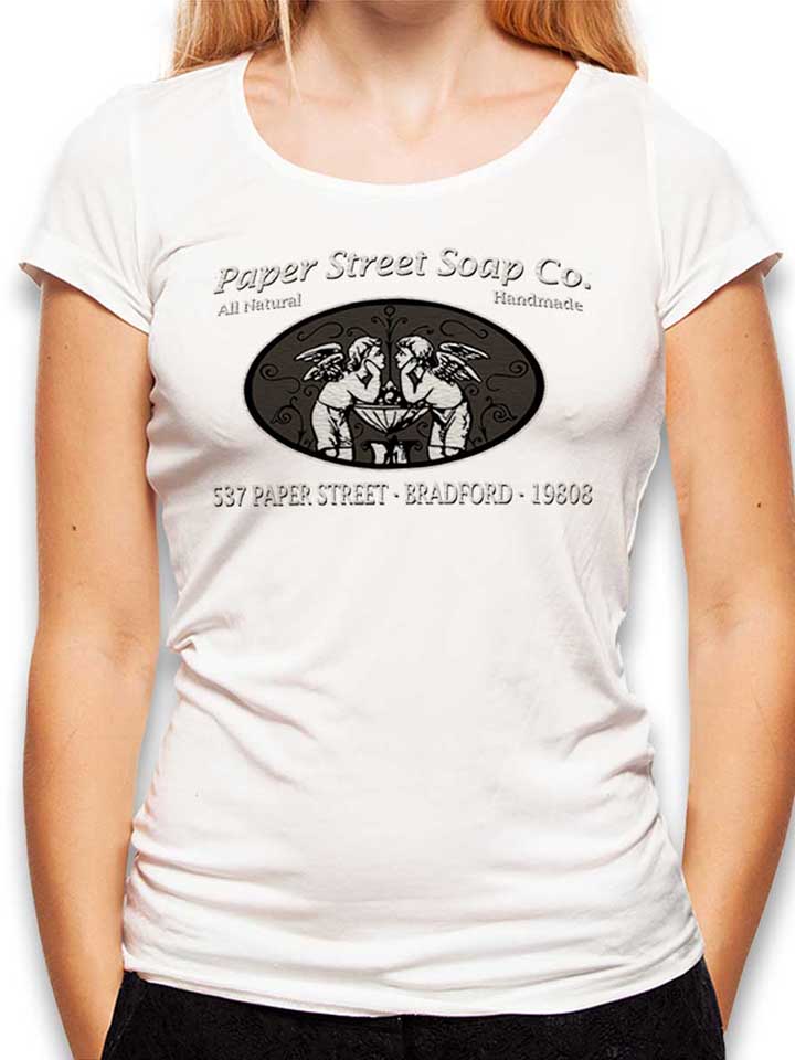 Paper Street Soap Company T-Shirt Femme blanc L