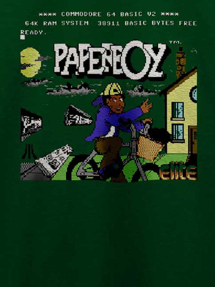 paperboy-t-shirt dunkelgruen 4