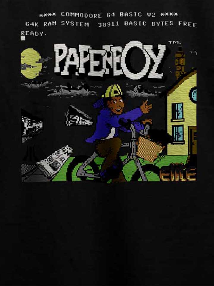 paperboy-t-shirt schwarz 4