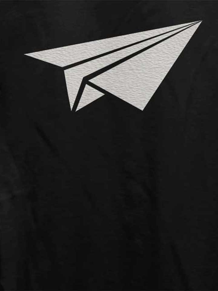 papierflieger-damen-t-shirt schwarz 4