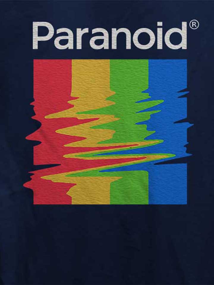 paranoid-damen-t-shirt dunkelblau 4