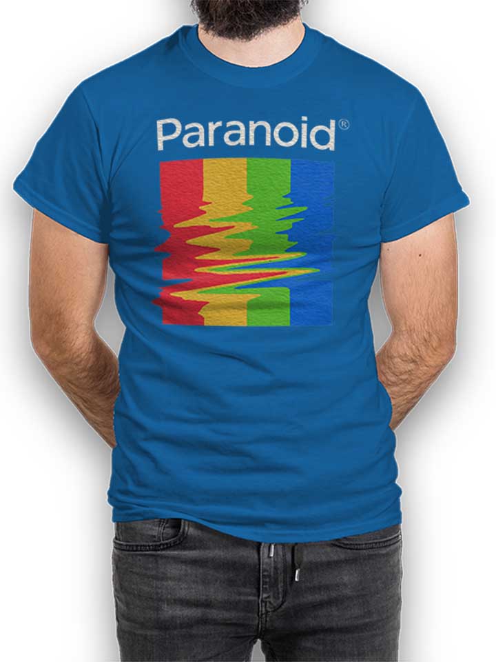 Paranoid T-Shirt royal-blue L