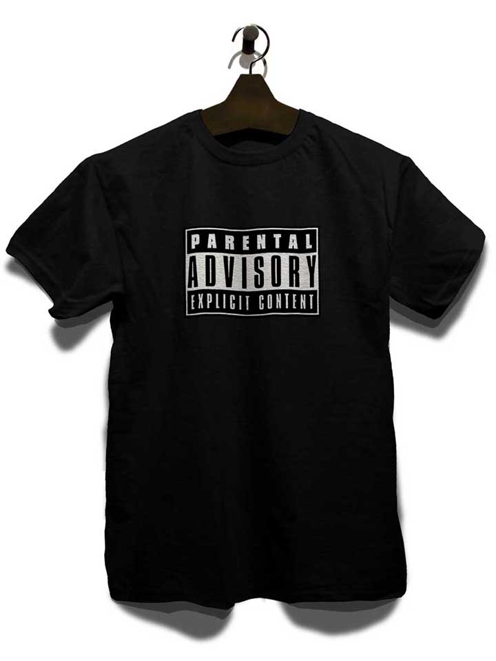 parental-advisory-explicit-content-logo-t-shirt schwarz 3