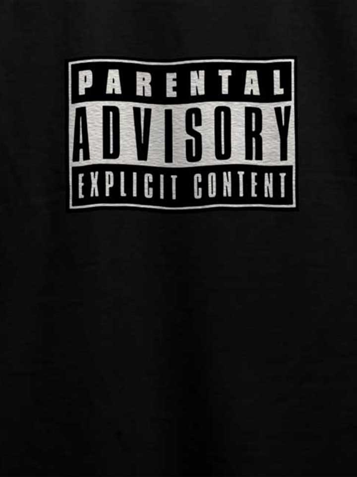 parental-advisory-explicit-content-logo-t-shirt schwarz 4