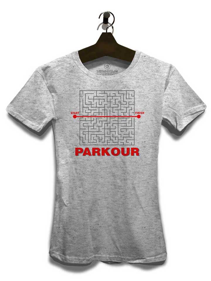parkour-start-finish-damen-t-shirt grau-meliert 3