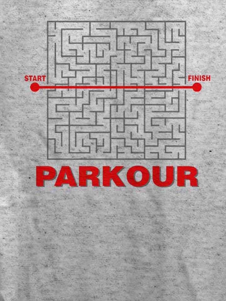 parkour-start-finish-damen-t-shirt grau-meliert 4