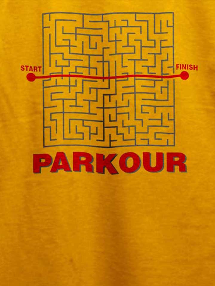 parkour-start-finish-t-shirt gelb 4