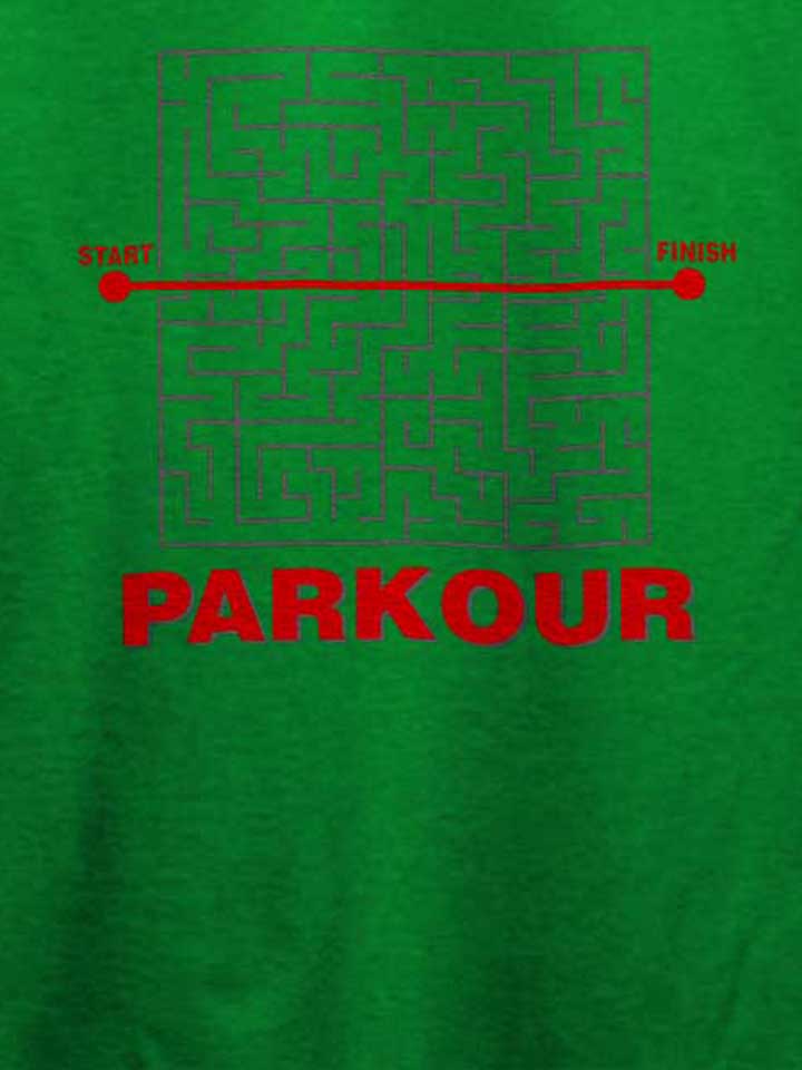 parkour-start-finish-t-shirt gruen 4