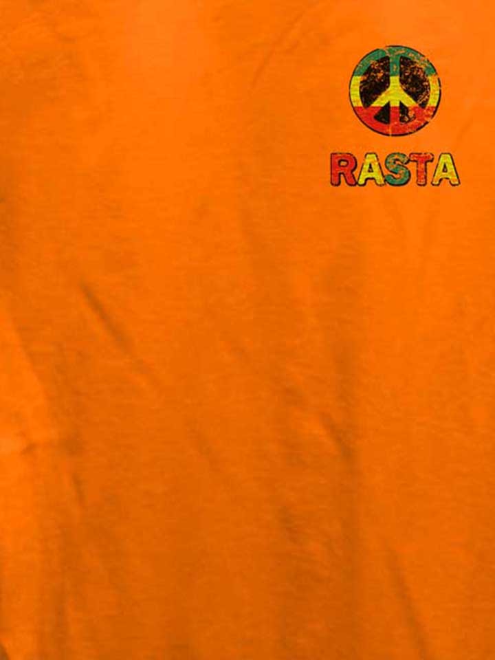 peace-rasta-vintage-chest-print-damen-t-shirt orange 4