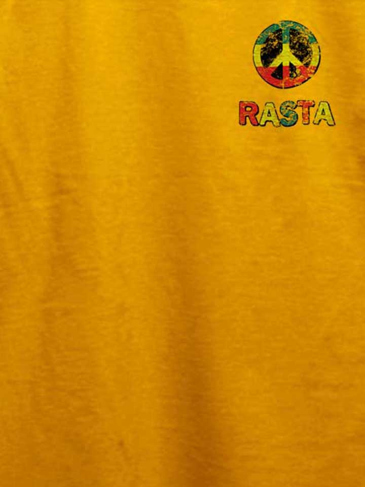 peace-rasta-vintage-chest-print-t-shirt gelb 4