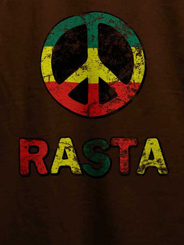 peace-rasta-vintage-t-shirt braun 4
