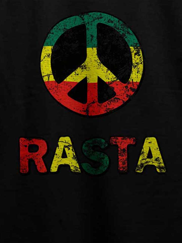 peace-rasta-vintage-t-shirt schwarz 4