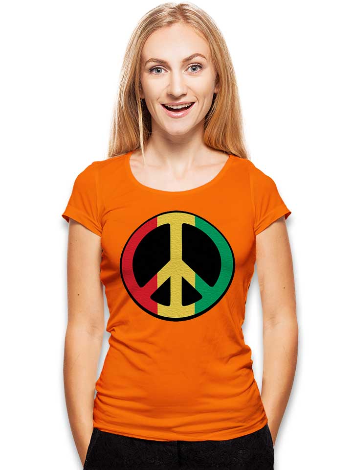 peace-rastafari-damen-t-shirt orange 2