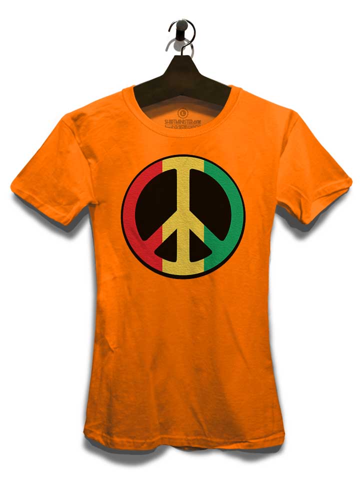 peace-rastafari-damen-t-shirt orange 3