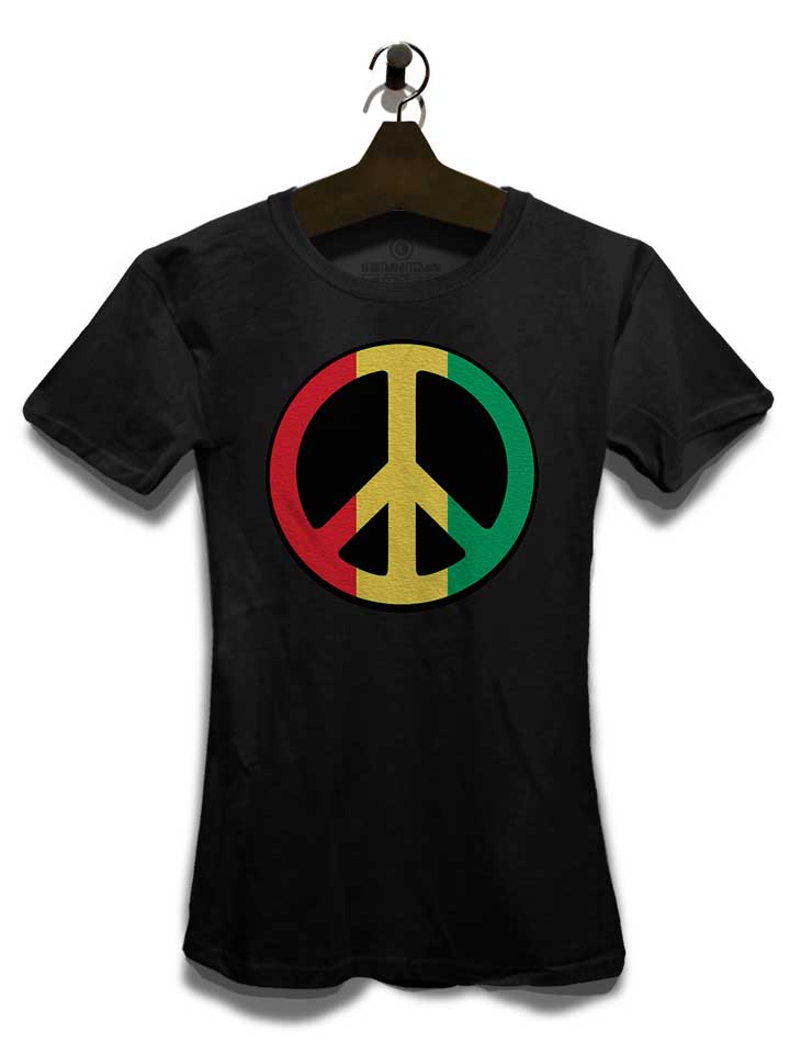 peace-rastafari-damen-t-shirt schwarz 3