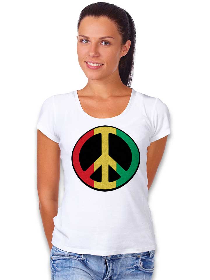 peace-rastafari-damen-t-shirt weiss 2