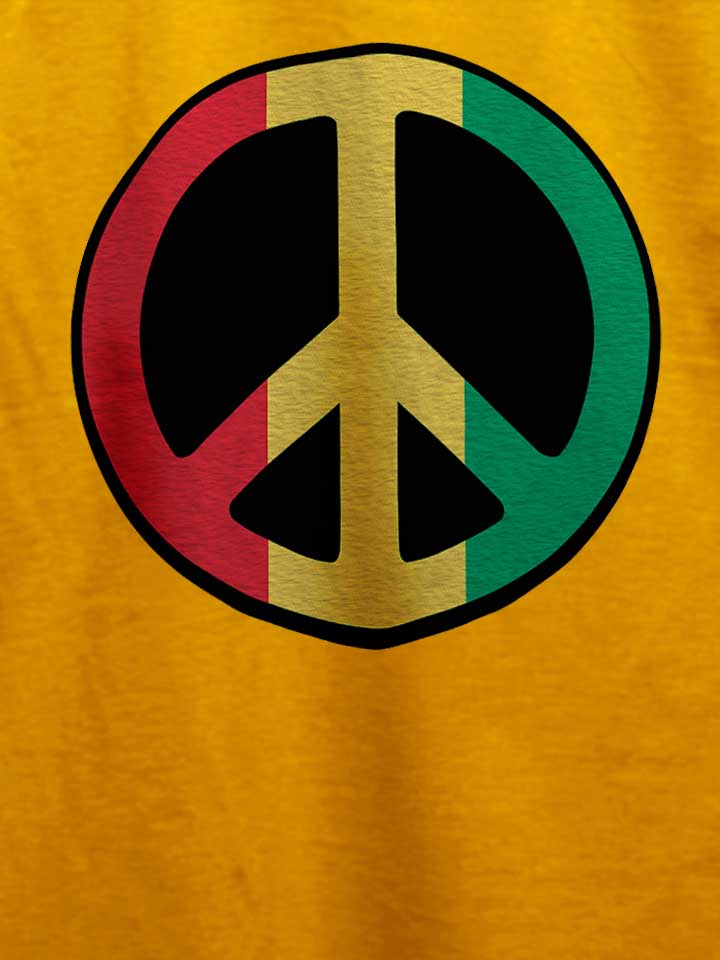 peace-rastafari-t-shirt gelb 4