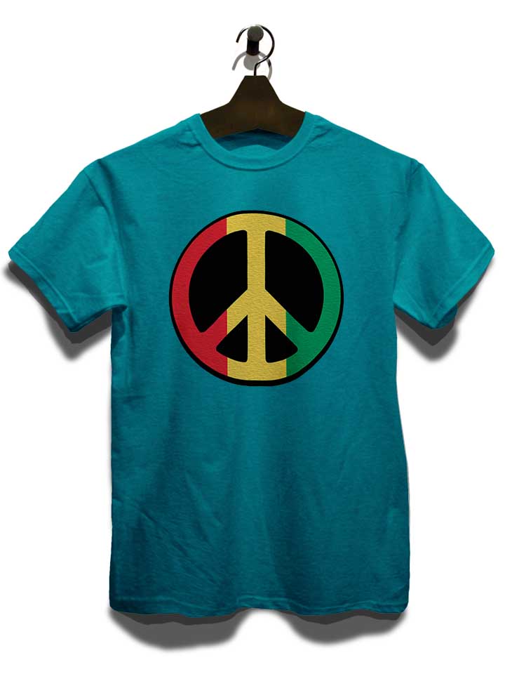 peace-rastafari-t-shirt tuerkis 3