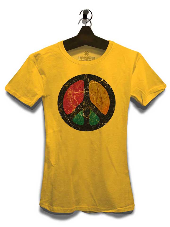 peace-vintage-damen-t-shirt gelb 3