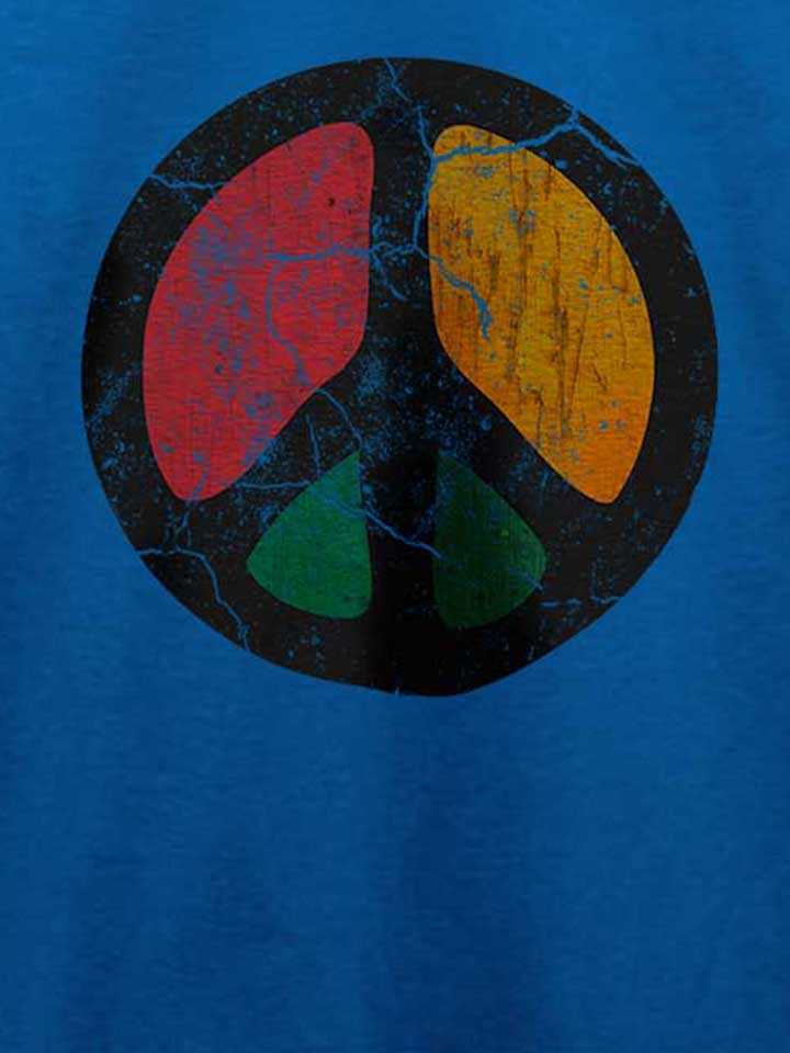 peace-vintage-t-shirt royal 4