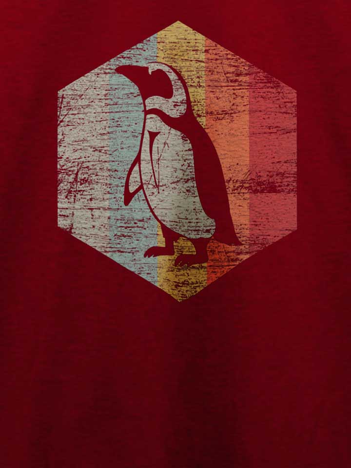 penguin-02-t-shirt bordeaux 4