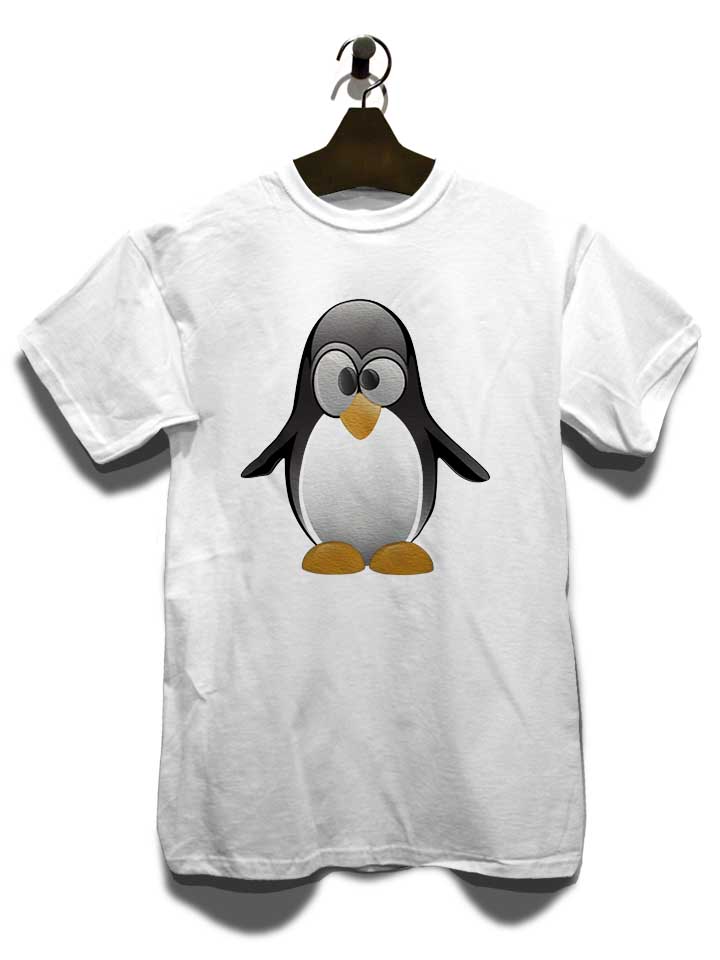 penguin-cartoon-t-shirt weiss 3