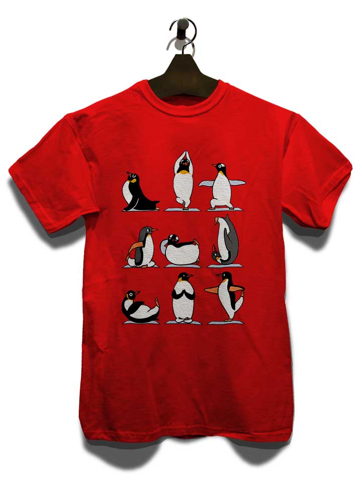 penguin-yoga-t-shirt rot 3