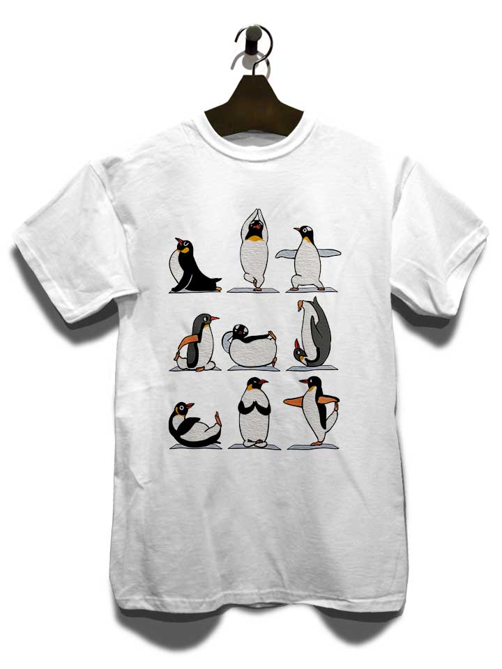 penguin-yoga-t-shirt weiss 3