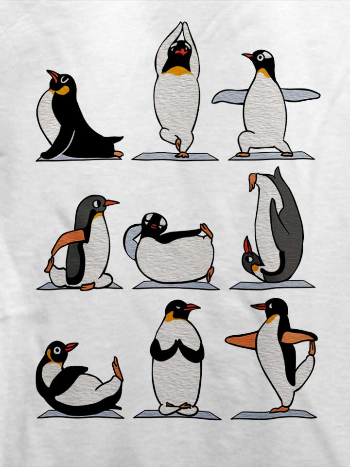 penguin-yoga-t-shirt weiss 4