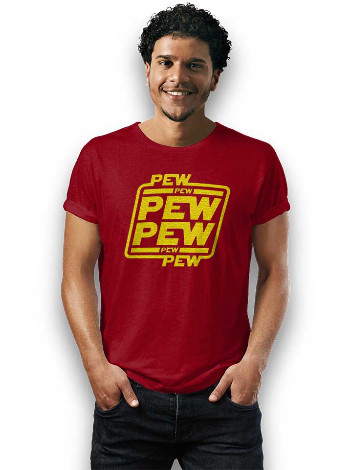 pew-pew-pew-t-shirt bordeaux 2