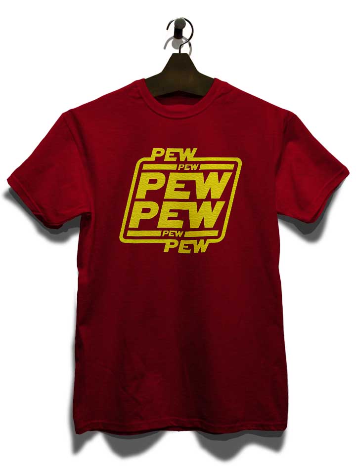pew-pew-pew-t-shirt bordeaux 3