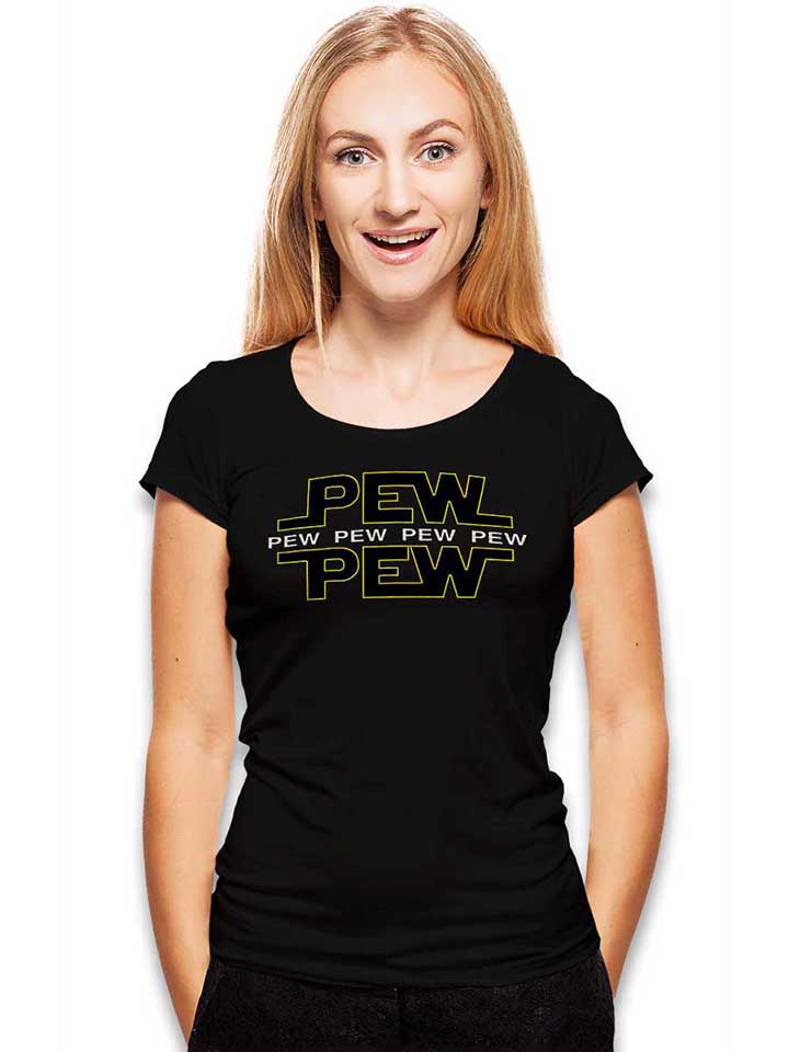 pew-pew-damen-t-shirt schwarz 2