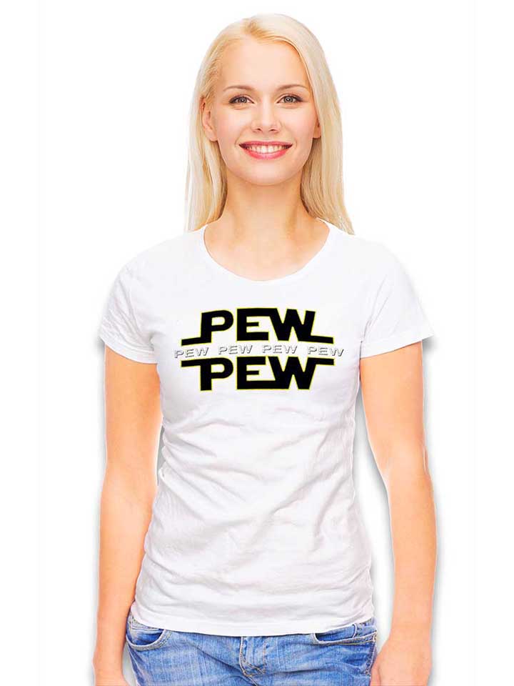 pew-pew-damen-t-shirt weiss 2