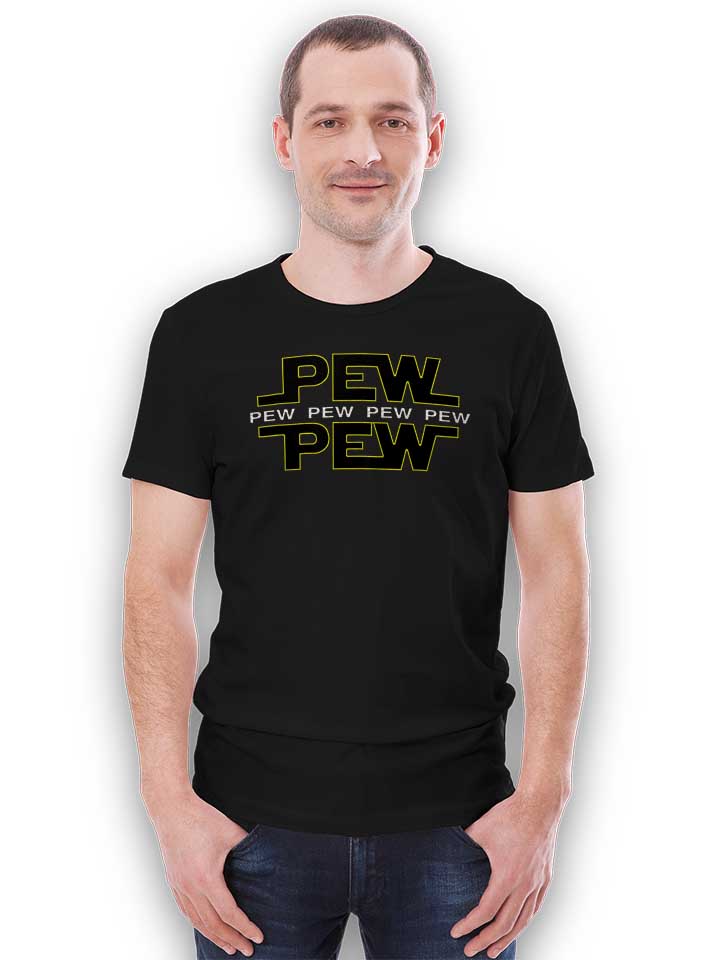 pew-pew-t-shirt schwarz 2