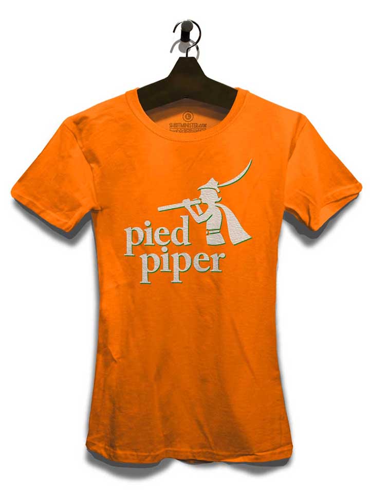 pied-piper-logo-2-damen-t-shirt orange 3