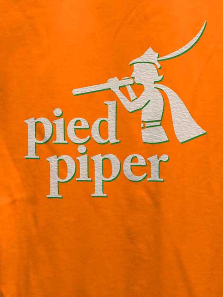 pied-piper-logo-2-damen-t-shirt orange 4