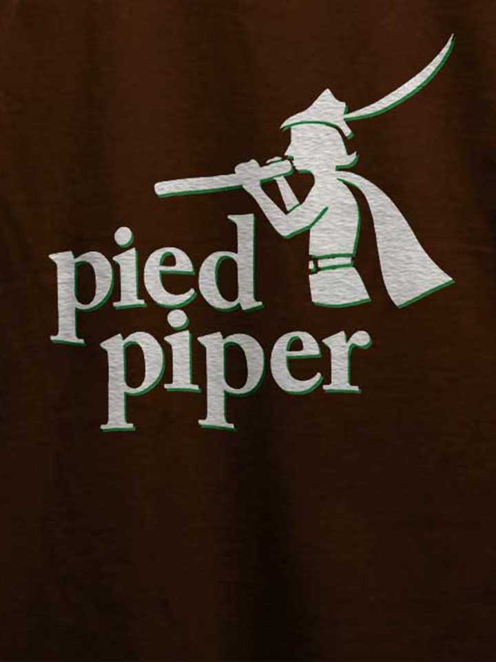 pied-piper-logo-2-t-shirt braun 4