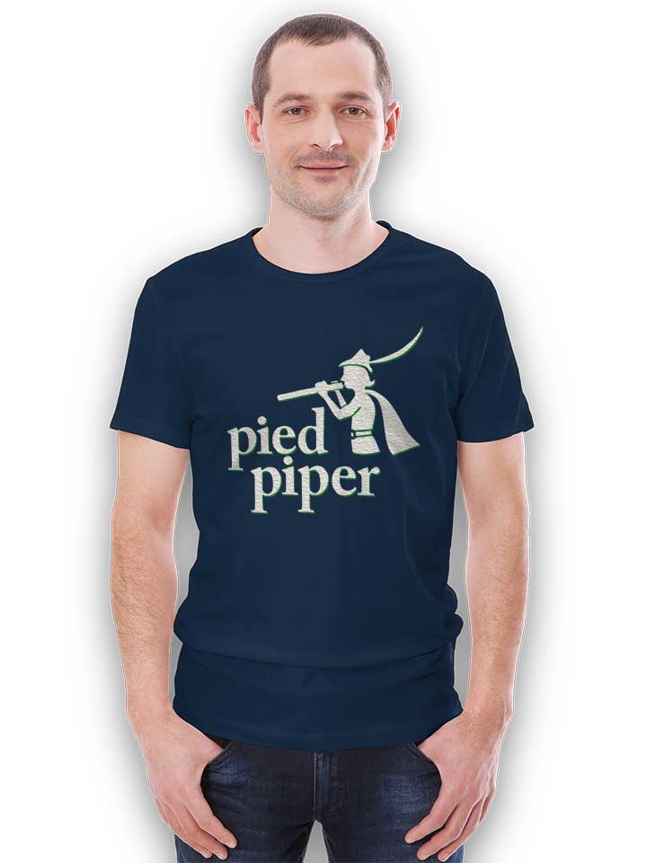 pied-piper-logo-2-t-shirt dunkelblau 2