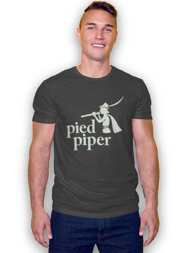 pied-piper-logo-2-t-shirt dunkelgrau 2