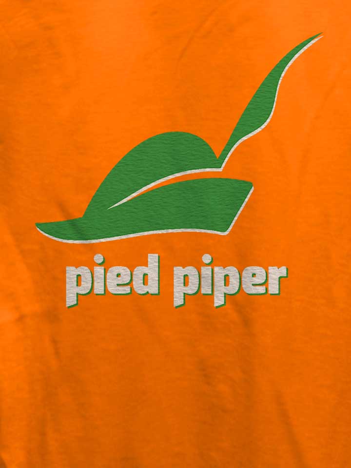 pied-piper-logo-3-damen-t-shirt orange 4