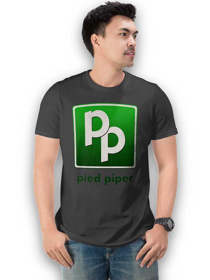 pied-piper-logo-t-shirt dunkelgrau 2